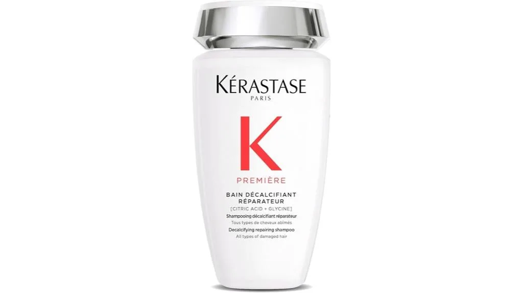 xampu reparador descalcificante para cabelos danificados