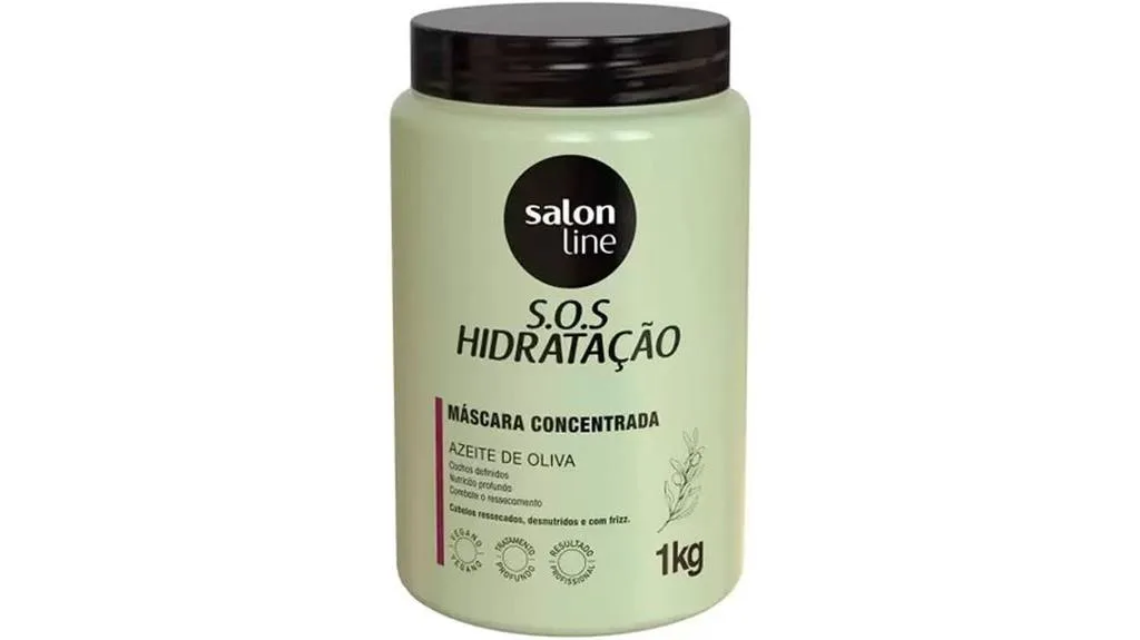máscara capilar para hidratação
