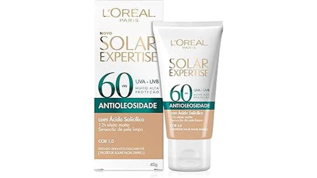 protetor solar facial l ou al spf60