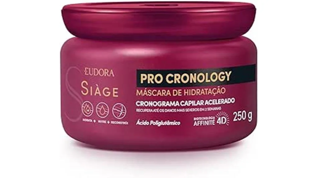 máscara hidratante para cabelo