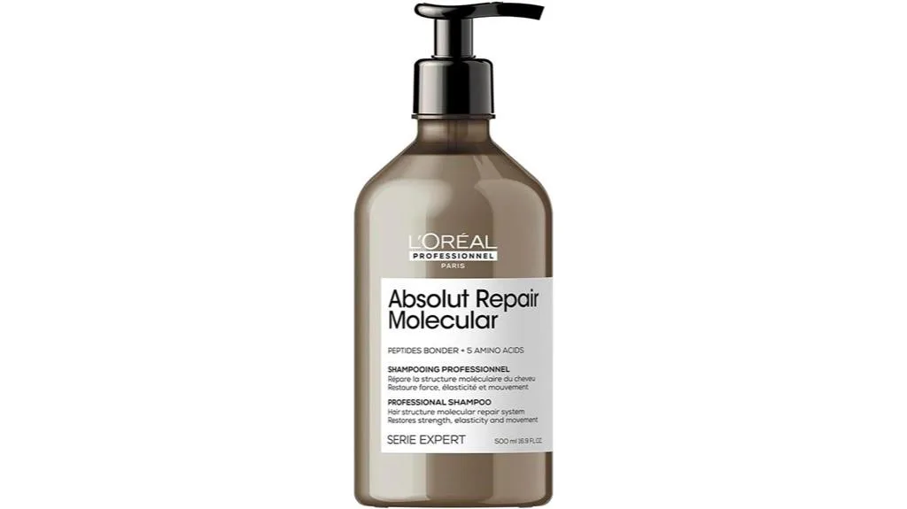 fórmula de shampoo reparador profissional