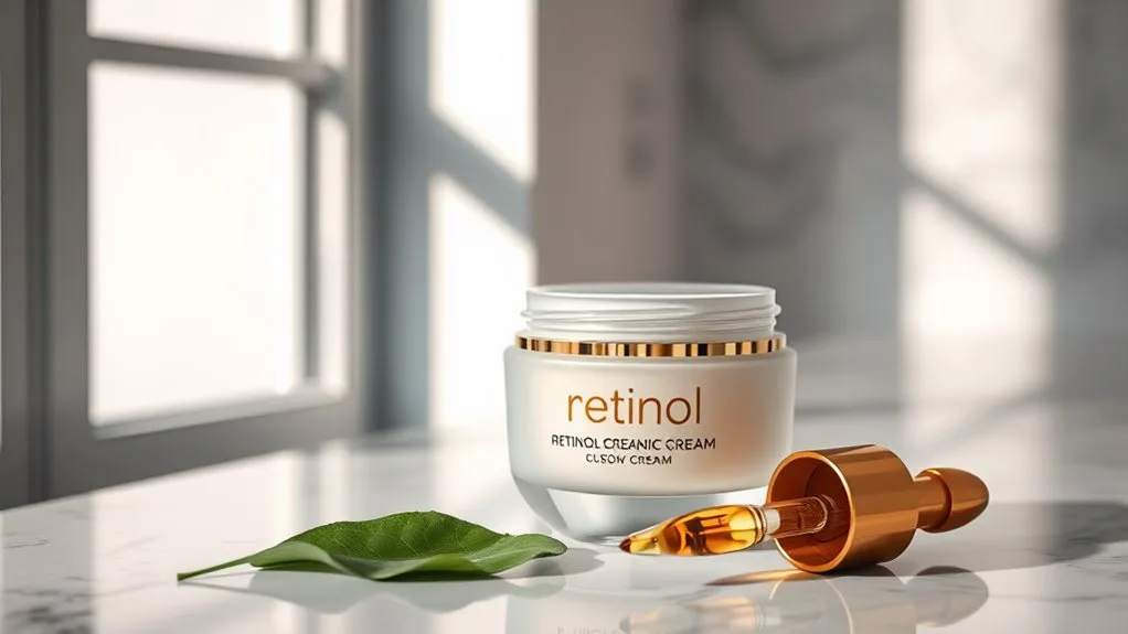 fatores de seleção de creme de retinol