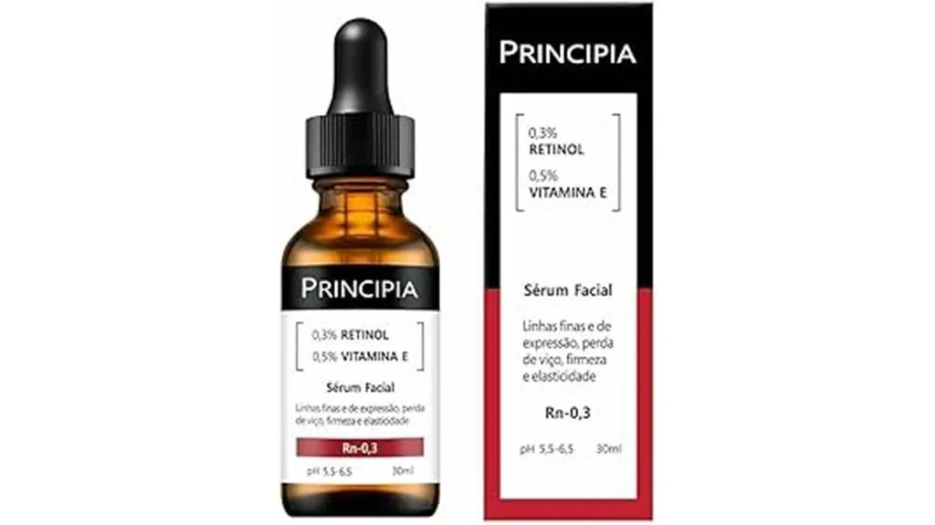 soro de retinol com vitamina E