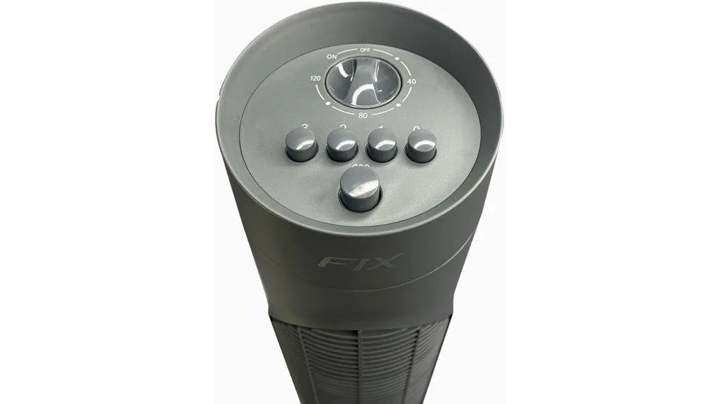 ventilador de torre silencioso 86cm