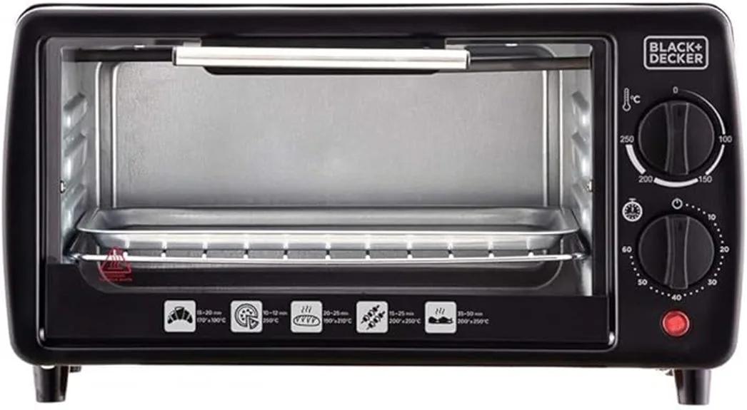 pequeno forno elétrico Black & Decker