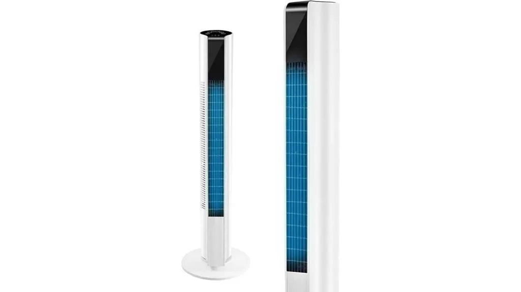 ventilador de torre com controle remoto