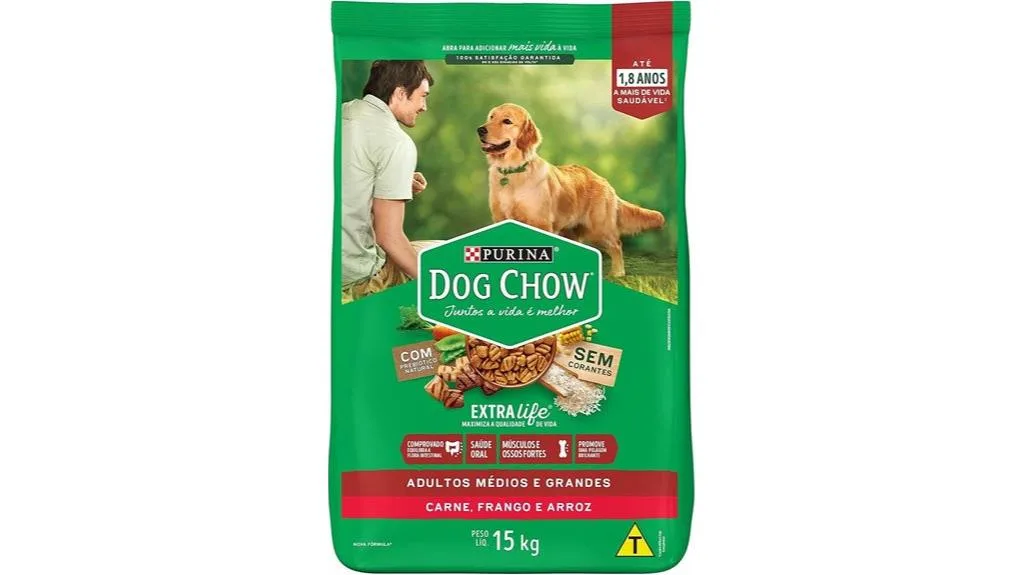 ração seca para cães adultos