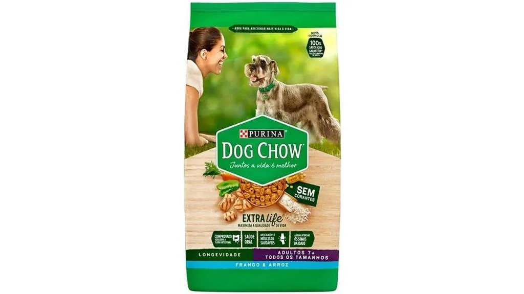 ração para cães adultos longevidade