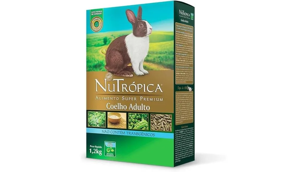 ração extrusada para coelhos adultos