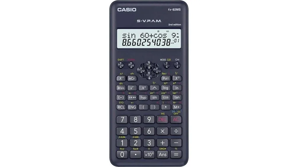 calculadora científica casio preta