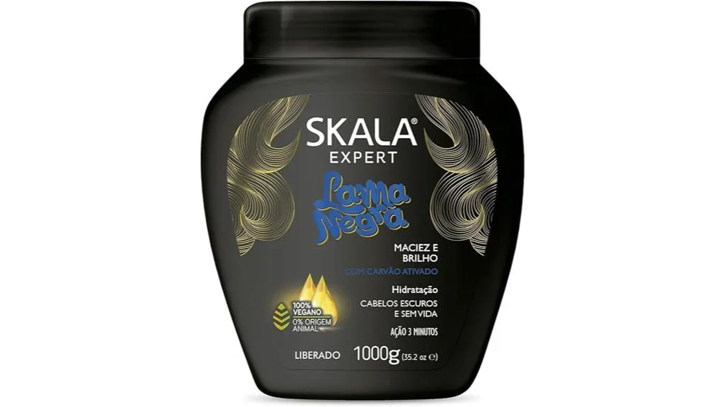 creme de cabelo de lama negra