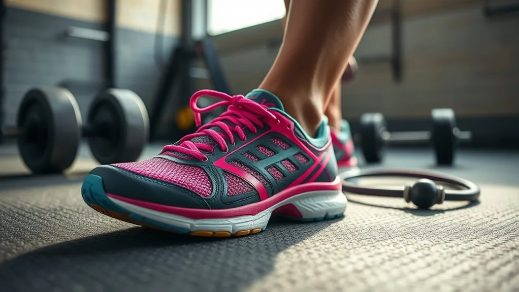 escolhendo tênis de crossfit para mulheres