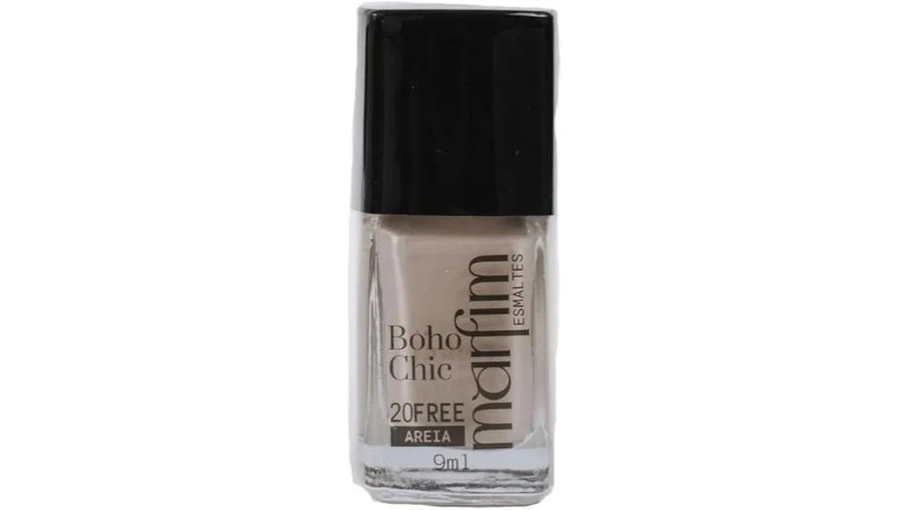 esmalte de unha mármore bege legal
