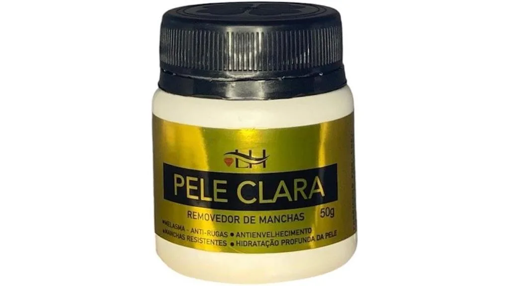 creme removedor de manchas escuras