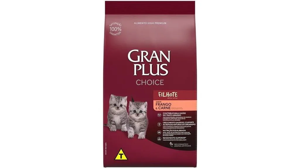 ração gran plus para gatos