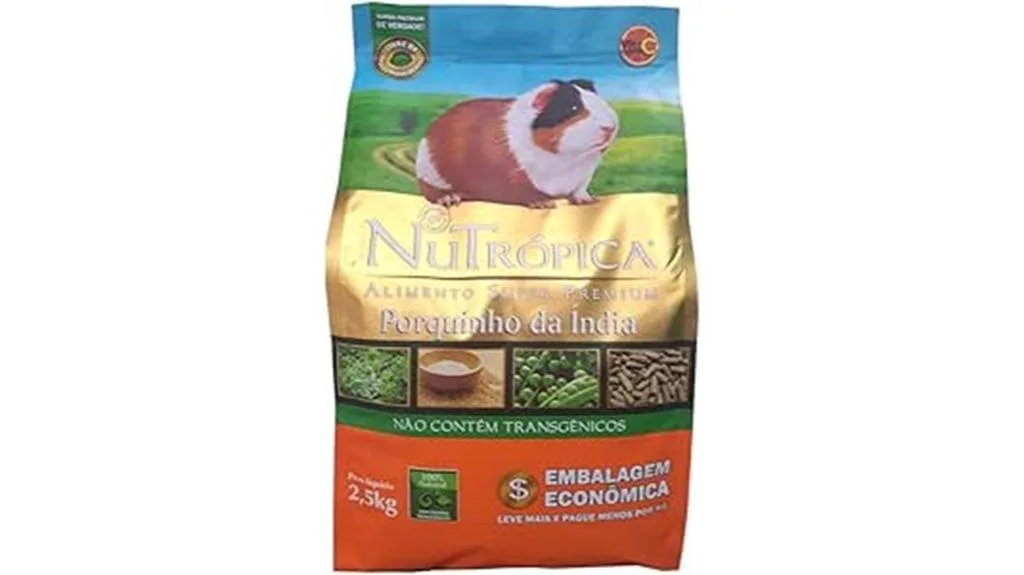 ração para porquinho-da-índia 2 5kg