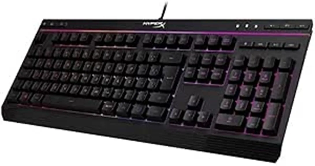 teclado gamer rgb hyperx