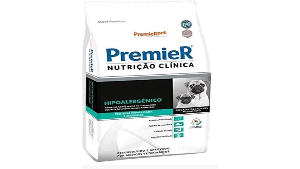 ração hipoalergênica para cães pequenos