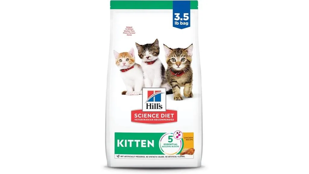 ração para gatinhos sabor frango
