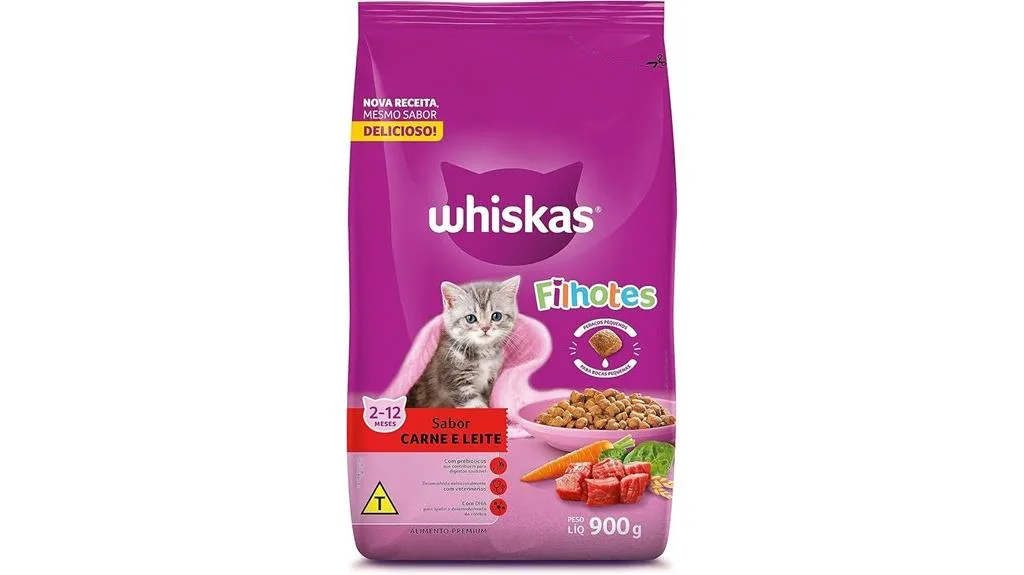 ração para gatinhos com carne
