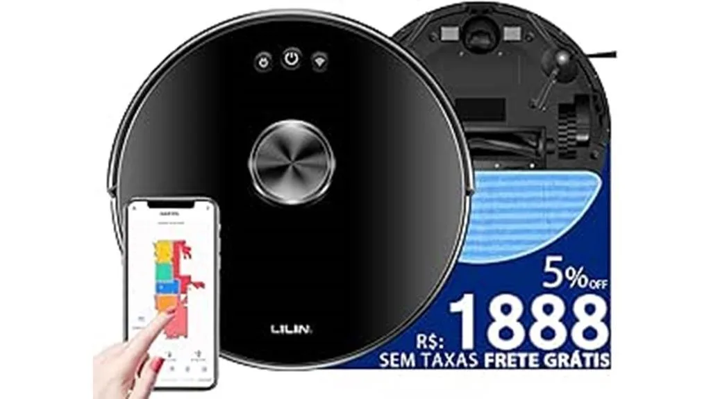 lilin xr500 robô aspirador