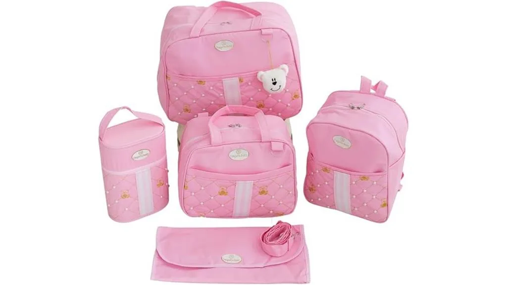 bolsa de maternidade com acessórios