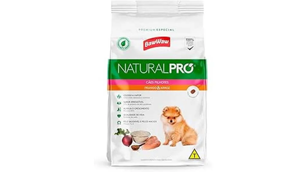 ração natural para filhotes de cachorro