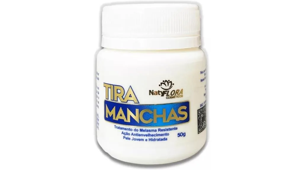 creme removedor de manchas natyflora