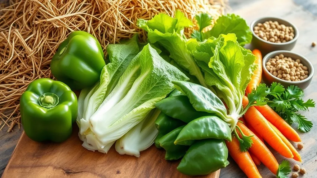 equilíbrio nutricional para porquinhos-da-índia