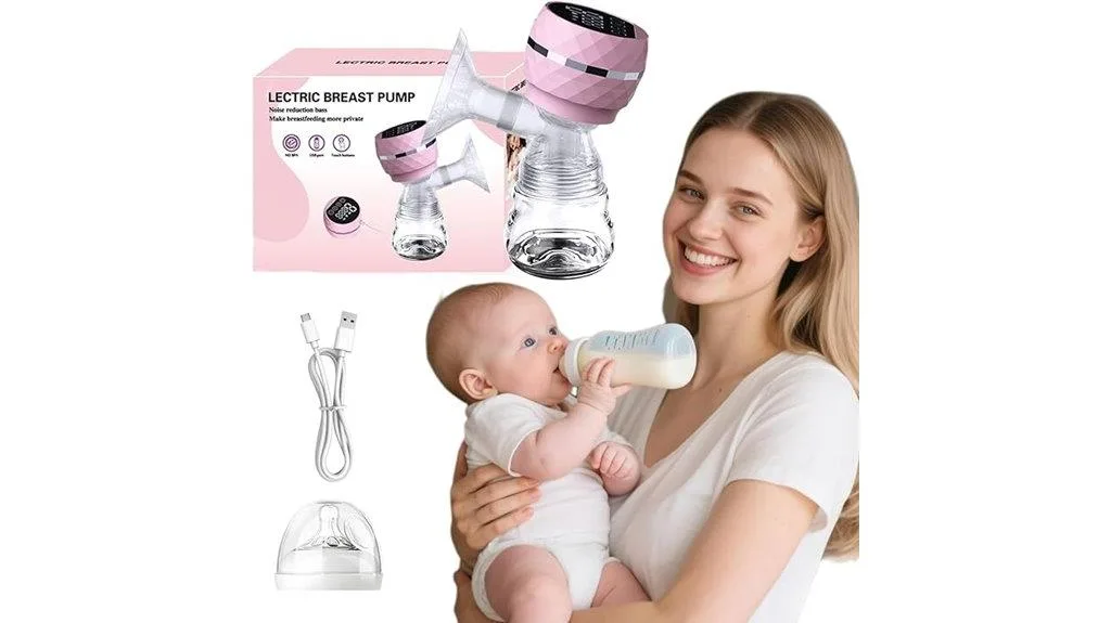 bomba de leite elétrico portátil