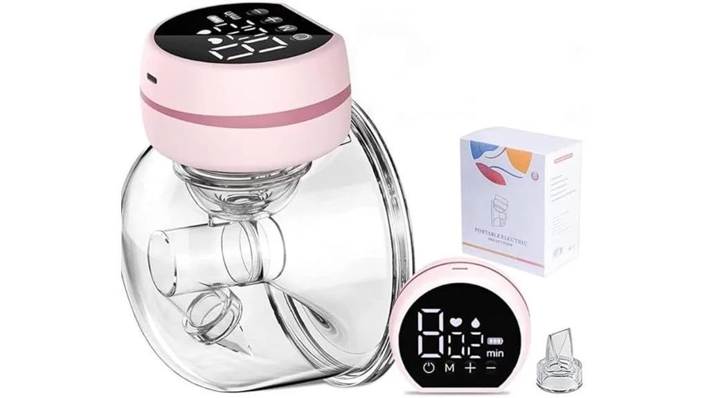 bomba de leite elétrica portátil