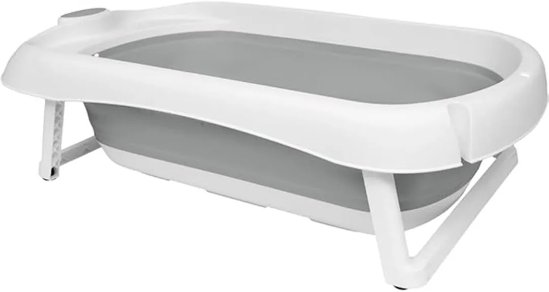 banheira dobrável de silicone portátil