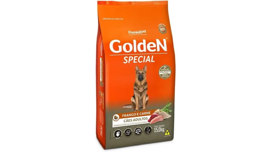 ração para cães dourados premier pet