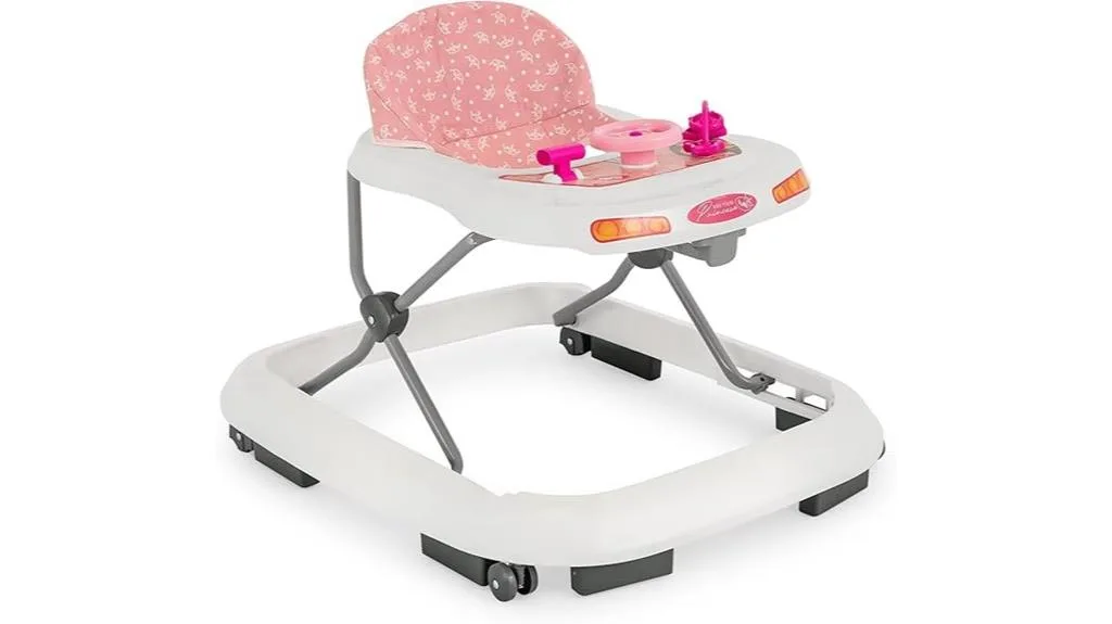 princesa tutti andador rosa