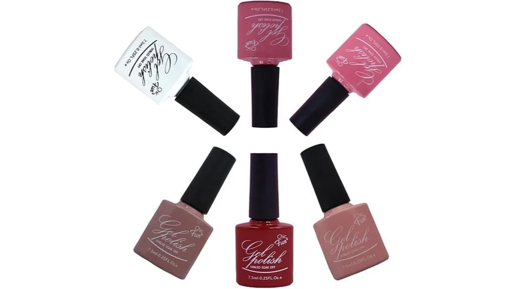 conjunto profissional de esmalte em gel