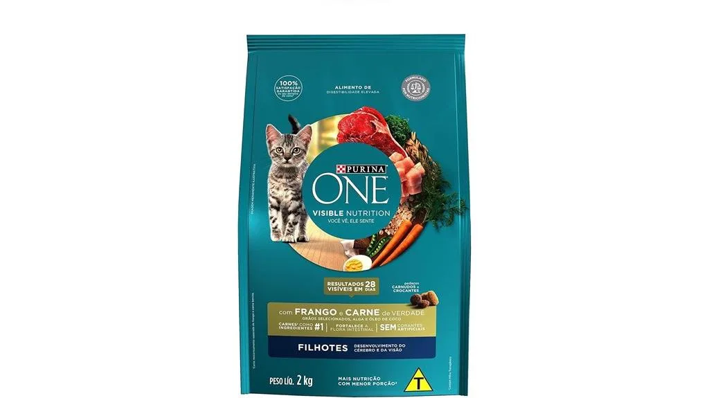 ração para gatinhos purina one