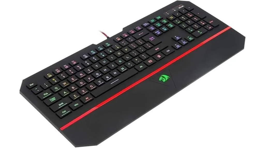 teclado gamer rgb redragon