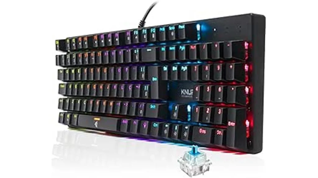 teclado mecânico gamer rgb