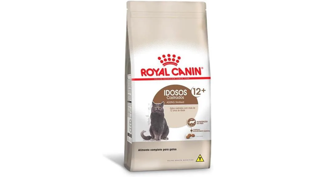 ração para gatos seniores 12