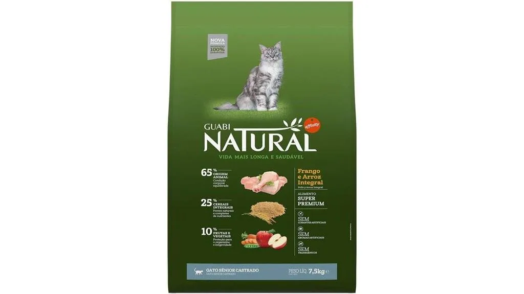 ração para gatos seniores castrados