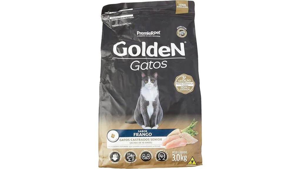 ração para gatos seniores castrados