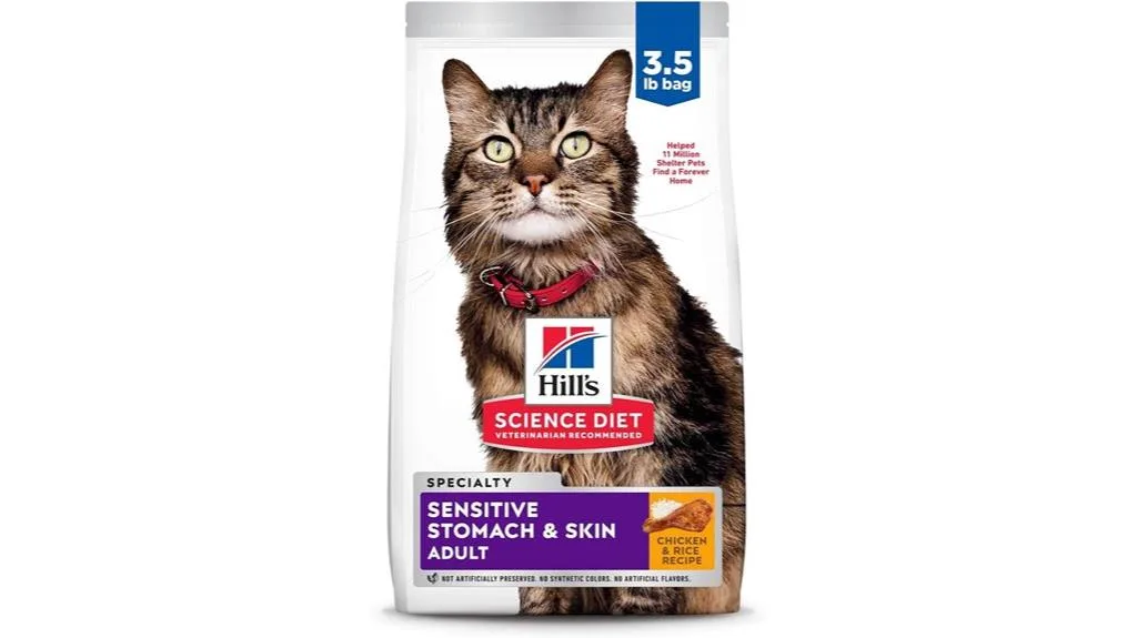ração para gatos com pele sensível