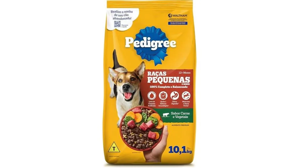 ração para cães de pequeno porte