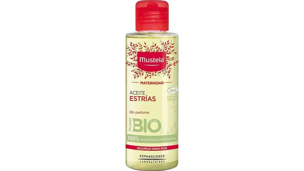 óleo de prevenção de estrias