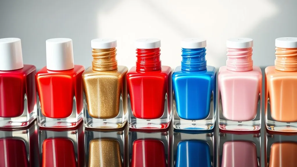 esmaltes vibrantes e duradouros