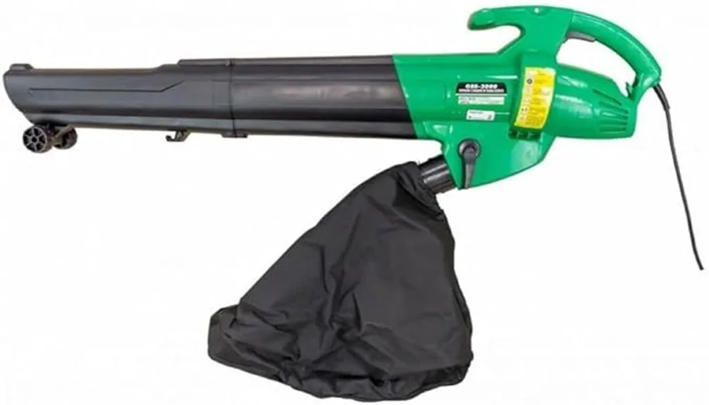 Soprador/vacuum de folhas 3000w