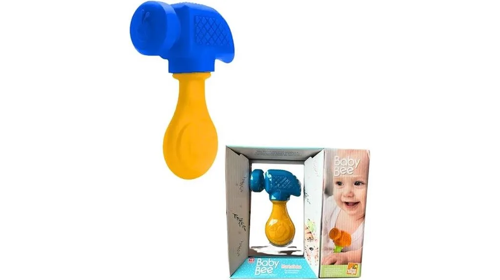 chocalho mordedor de abelhinha