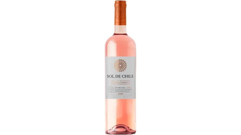 vinho rosé chileno 750ml
