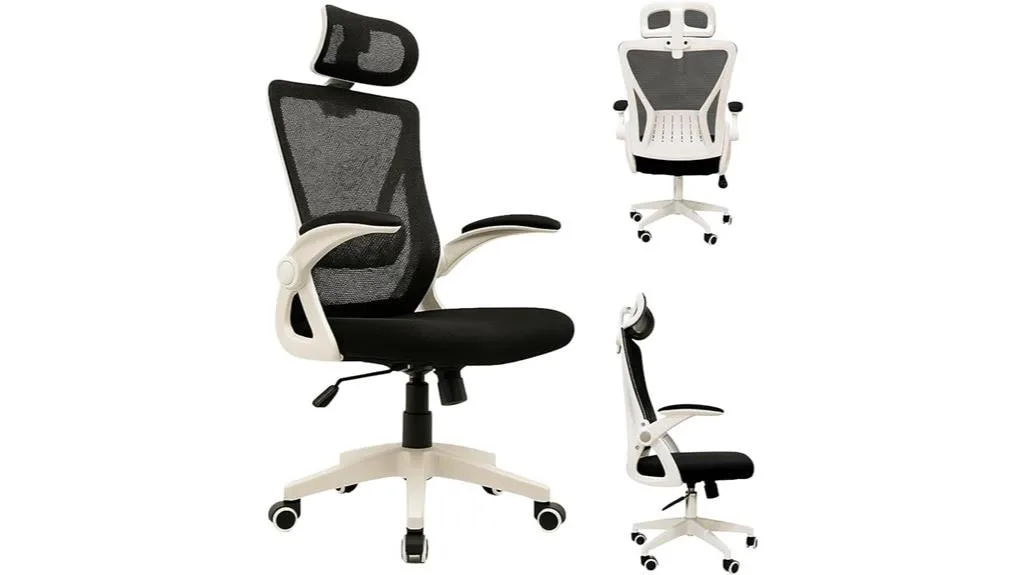 cadeira de escritório ergonômica ajustável