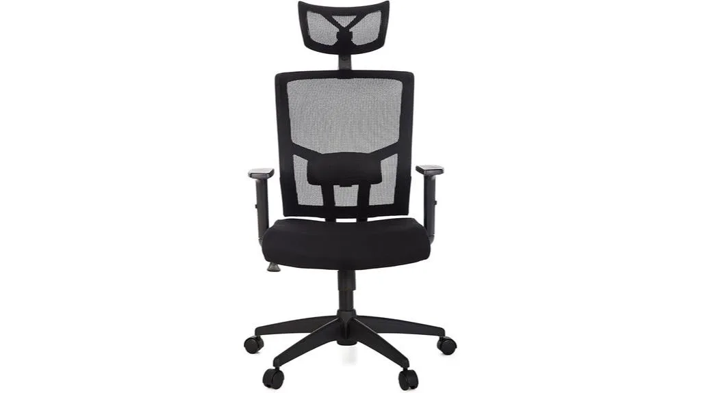 cadeira de escritório ergonômica rotativa